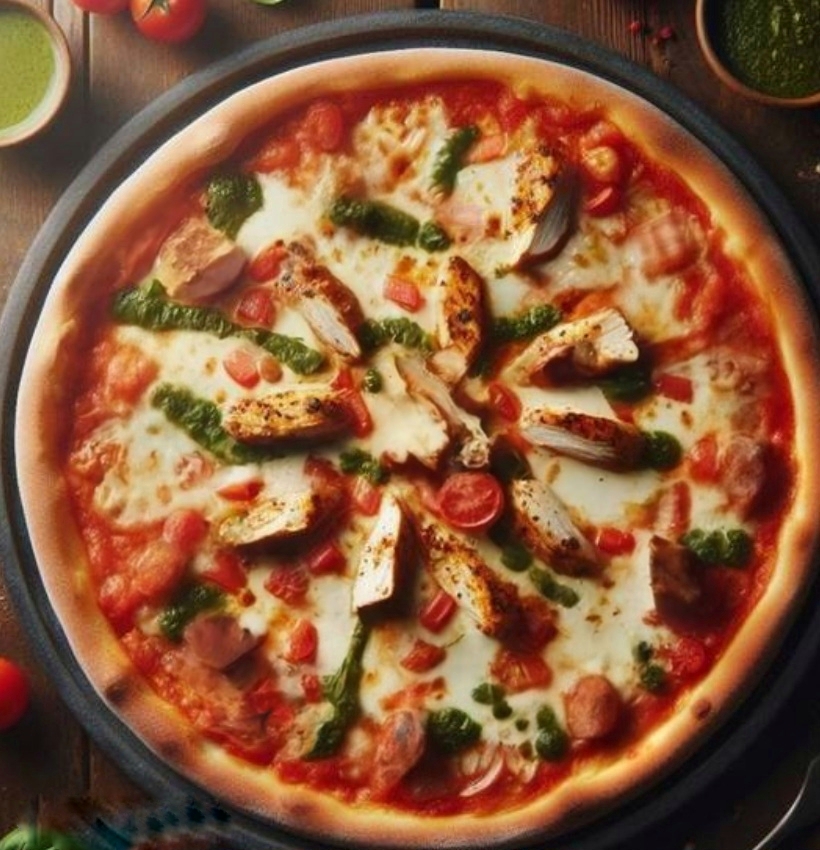 pizza pollo